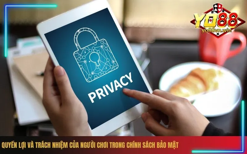 Quyền lợi và trách nhiệm của người chơi trong chính sách bảo mật